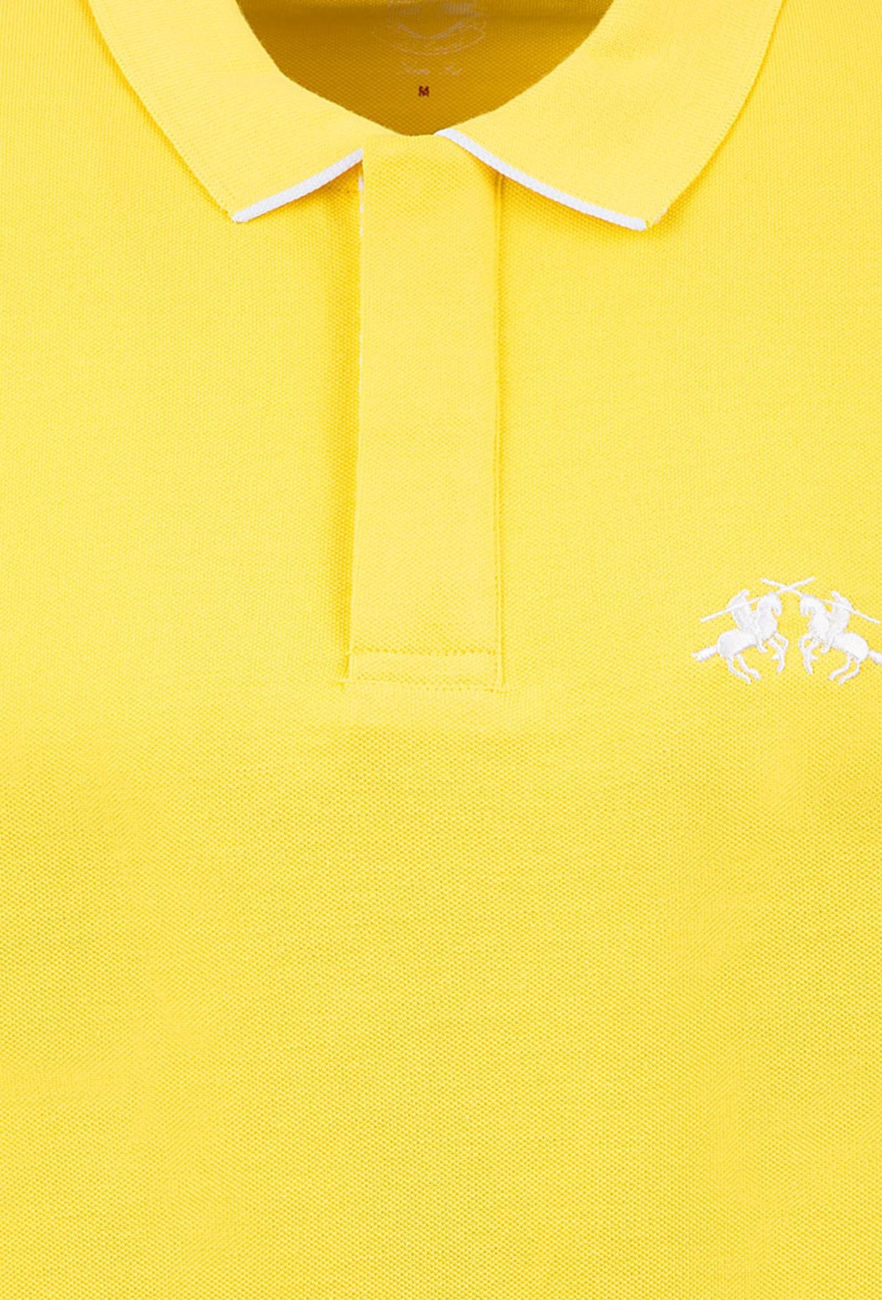 Ds Damat Slim Fit Sarı Pike Dokulu T-Shirt