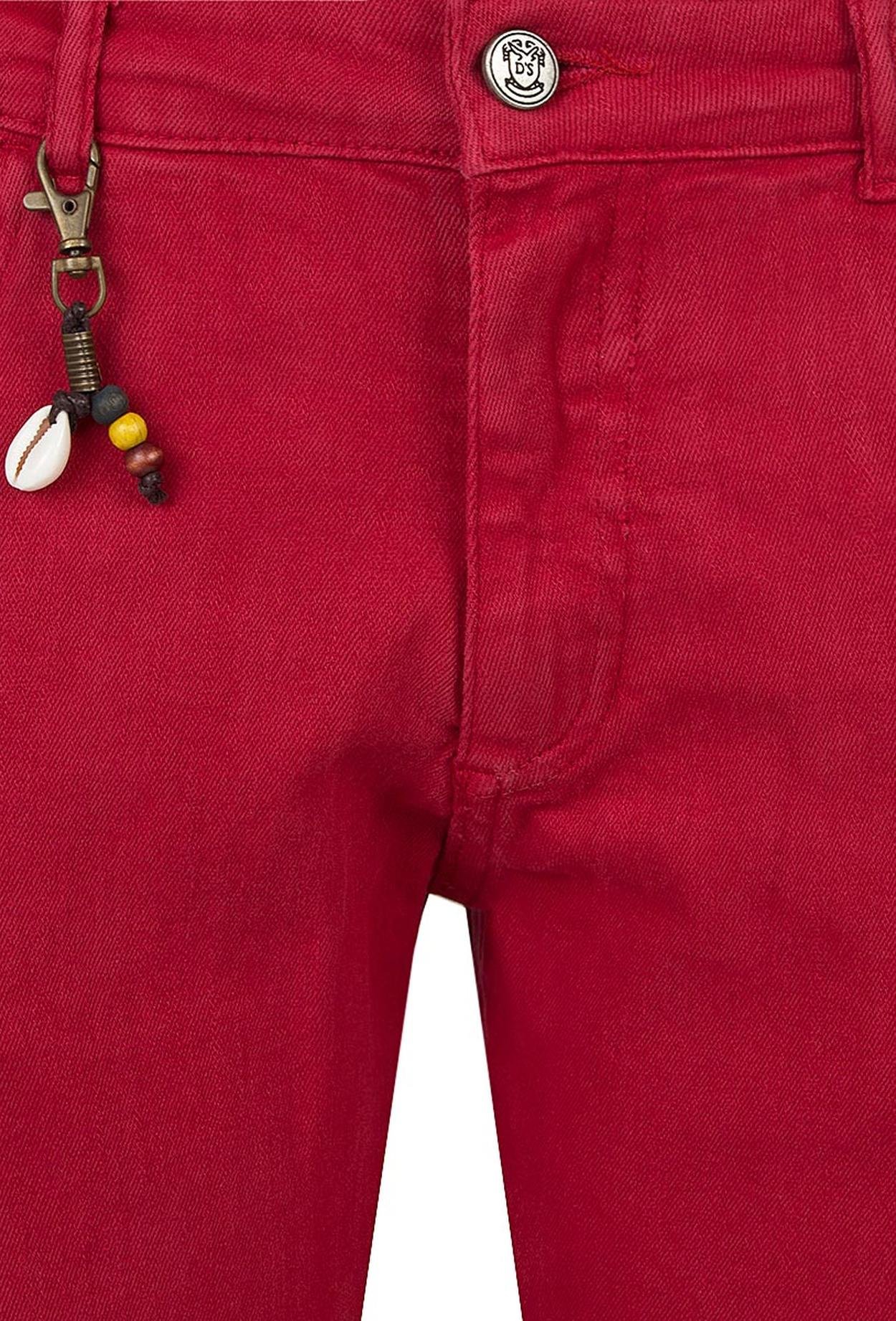 Ds Damat Kırmızı Chino Pantolon