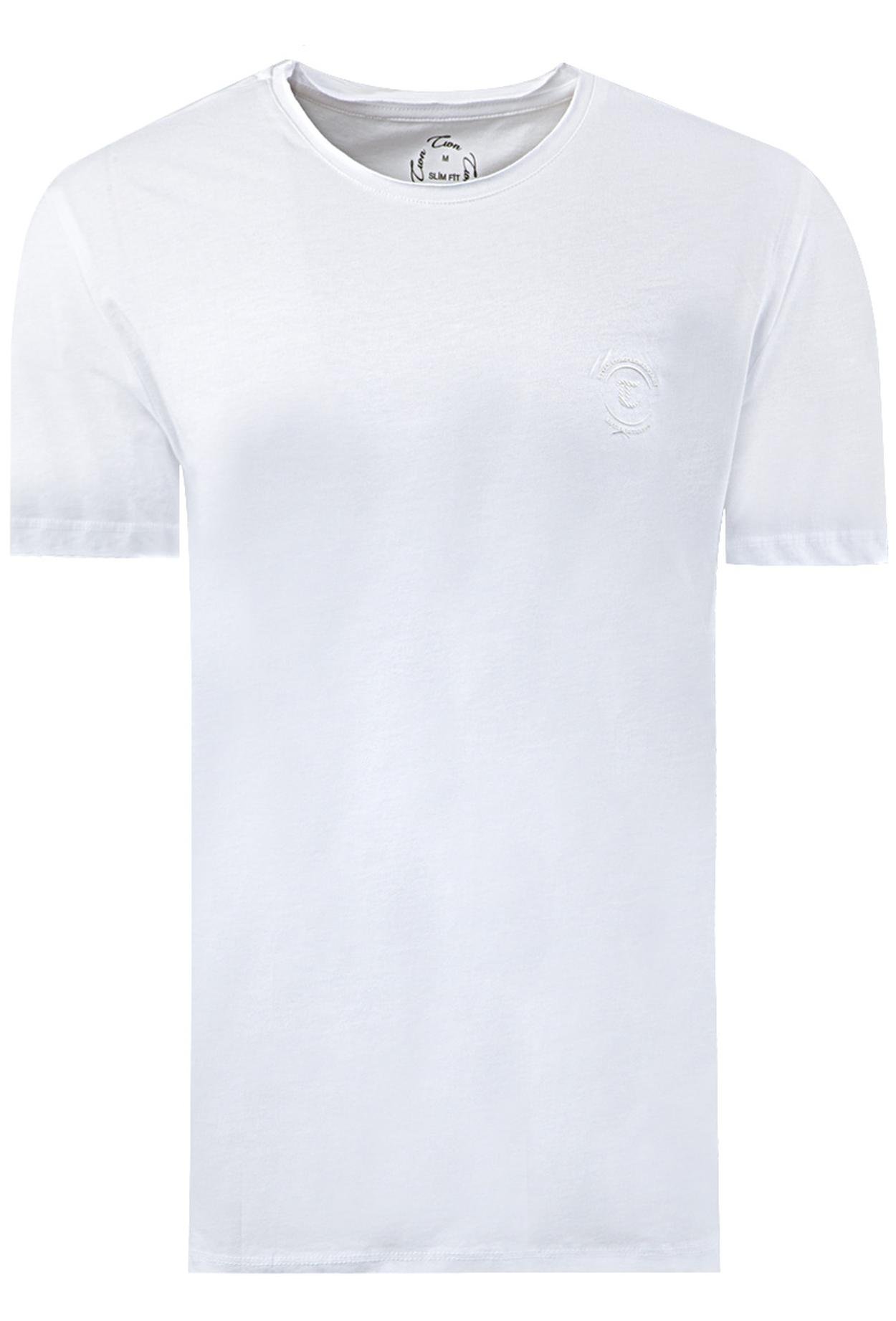 Twn Slim Fit Beyaz T-Shirt