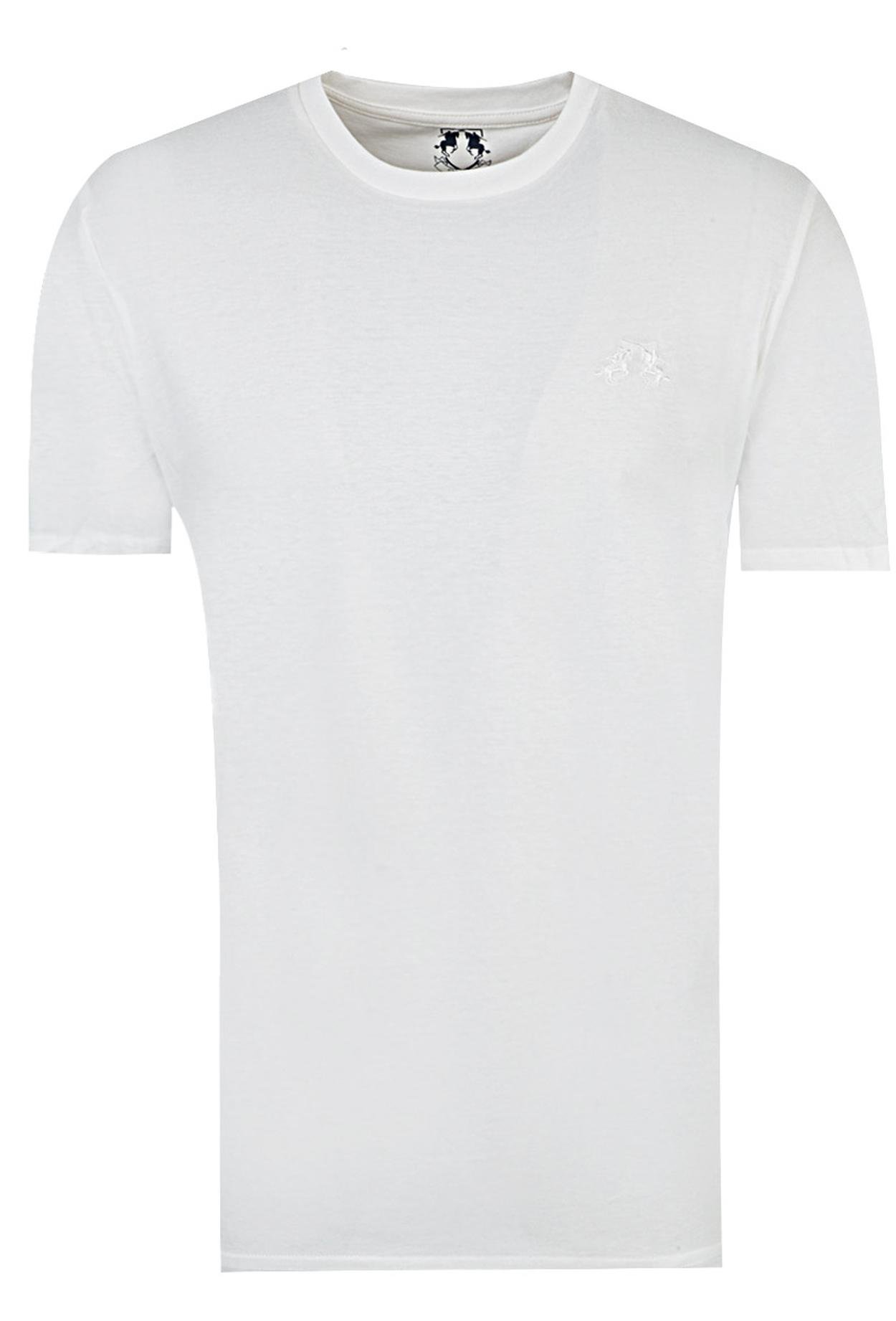 Ds Damat Regular Fit Beyaz Düz T-Shirt