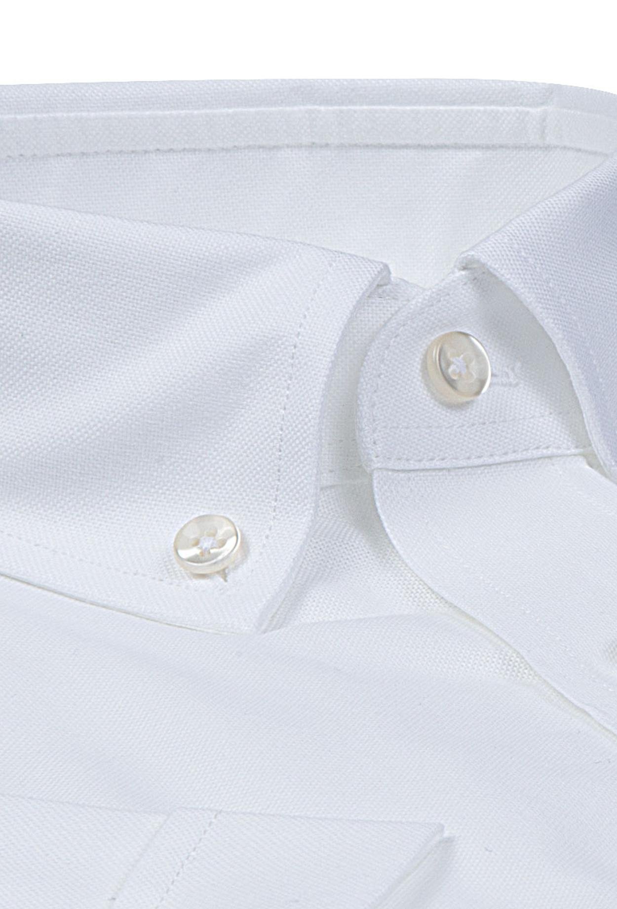 Ds Damat Slim Fit Beyaz Oxford %100 Pamuk Gömlek