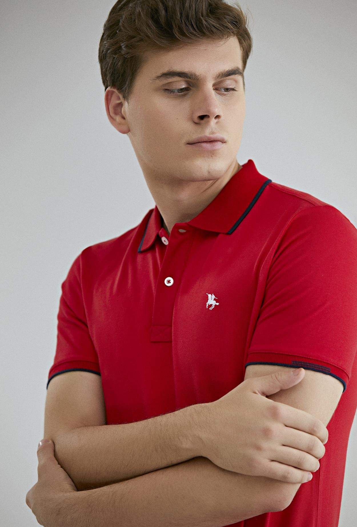 Ds Damat Regular Fit Kırmızı T-Shirt