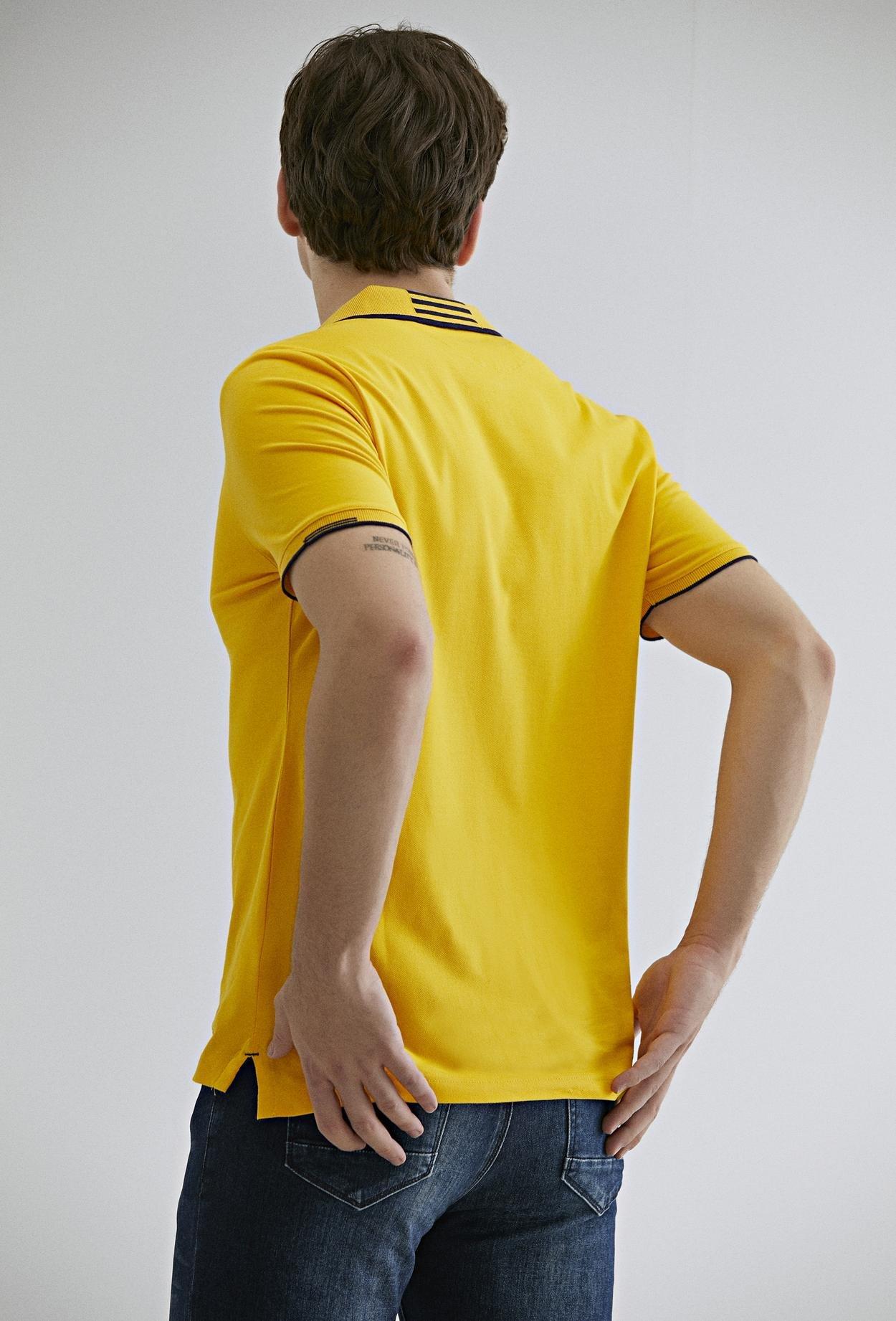 Ds Damat Regular Fit Sarı T-Shirt