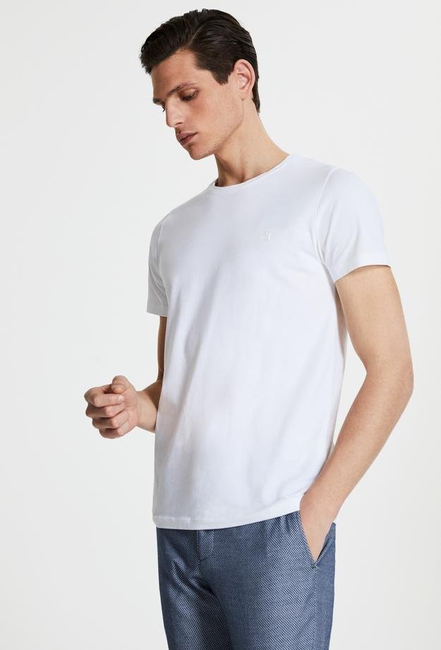 Tween Beyaz Baskılı T-Shirt - 8681649866572 | Damat Tween