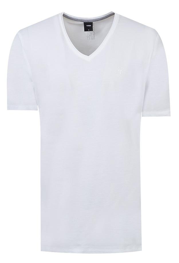 Tween Beyaz Baskılı T-Shirt - 8681649431695 | Damat Tween
