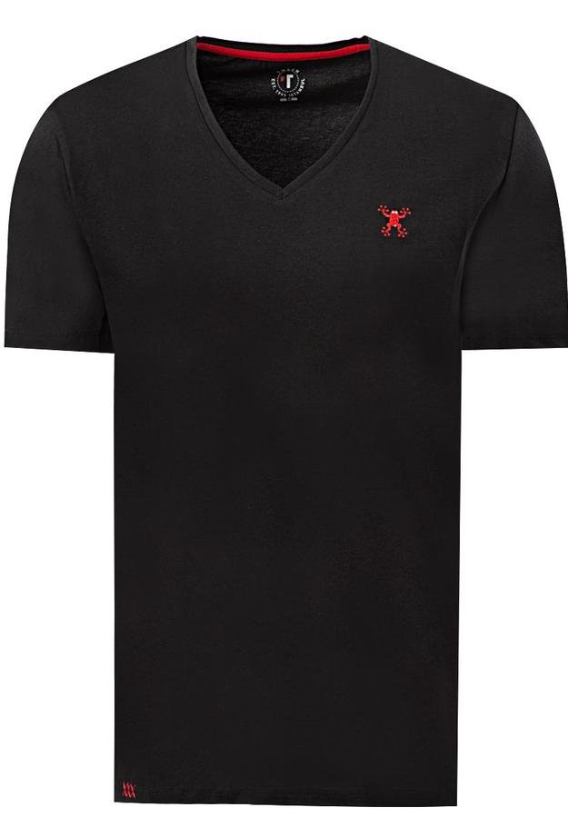 Tween Siyah Baskılı T-Shirt - 8681649194712 | Damat Tween