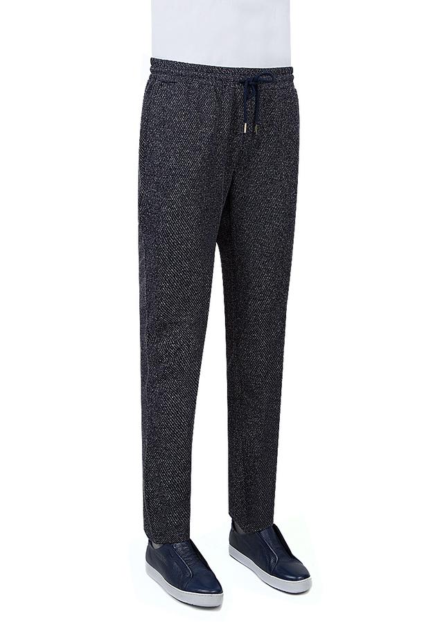Tween Slim Fit Lacivert Desenli Chino Pantolon - 8681142951317 | Damat Tween