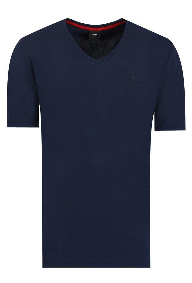 Tween Lacivert Baskılı T-Shirt - 8681649431497 | Damat Tween