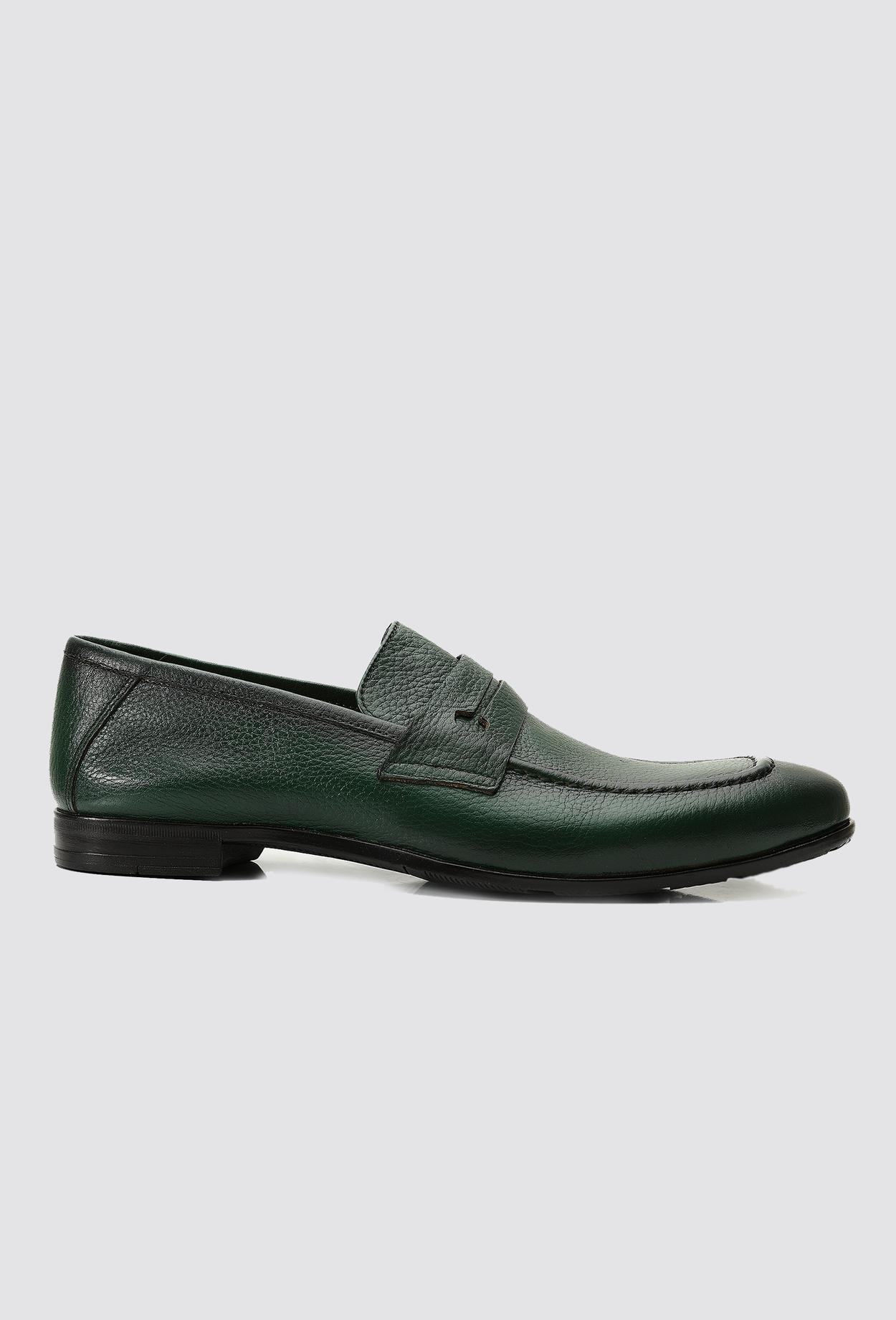 Twn Yeşil Loafer Ayakkabı