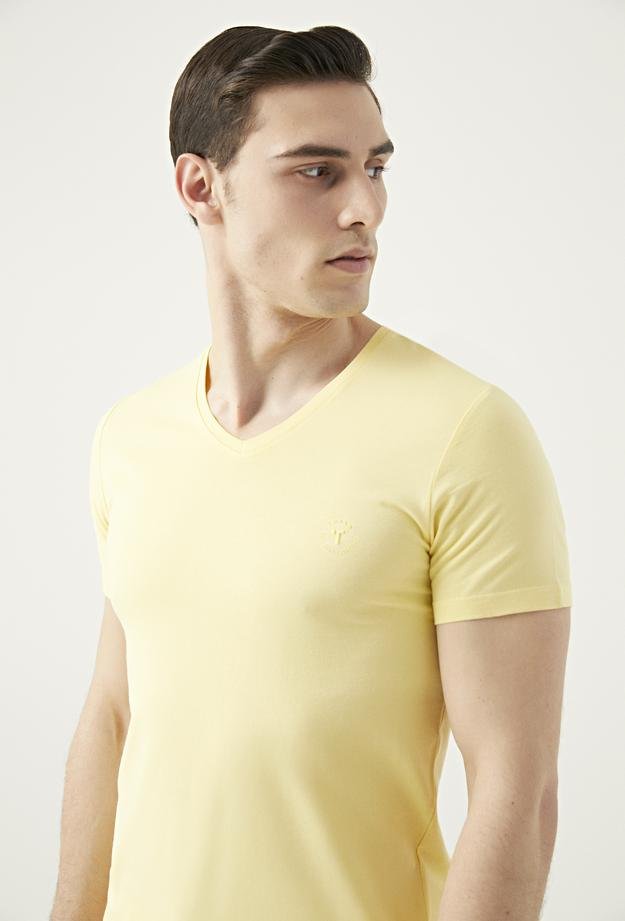Tween Sarı T-shirt - 8681649549796 | Damat Tween