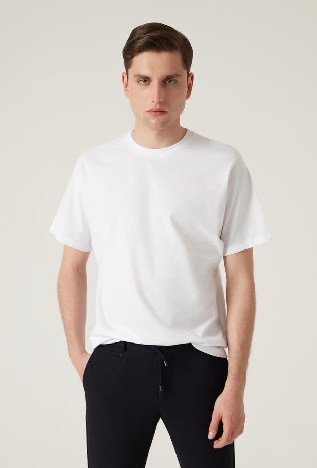 Tween Beyaz %100 Pamuk T-Shirt - 8682364658916 | Damat Tween