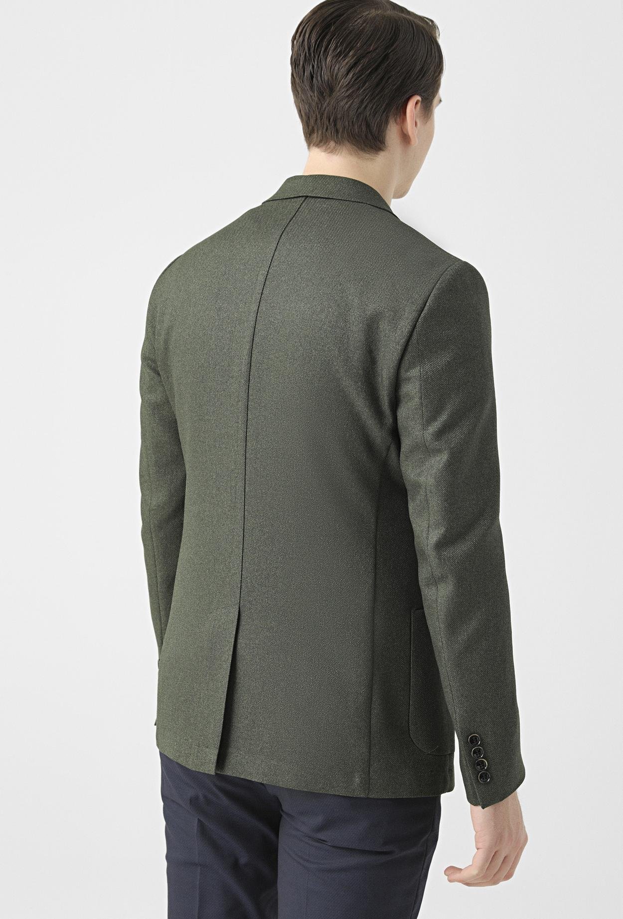 Twn Slim Fit Yeşil Kumaş Ceket