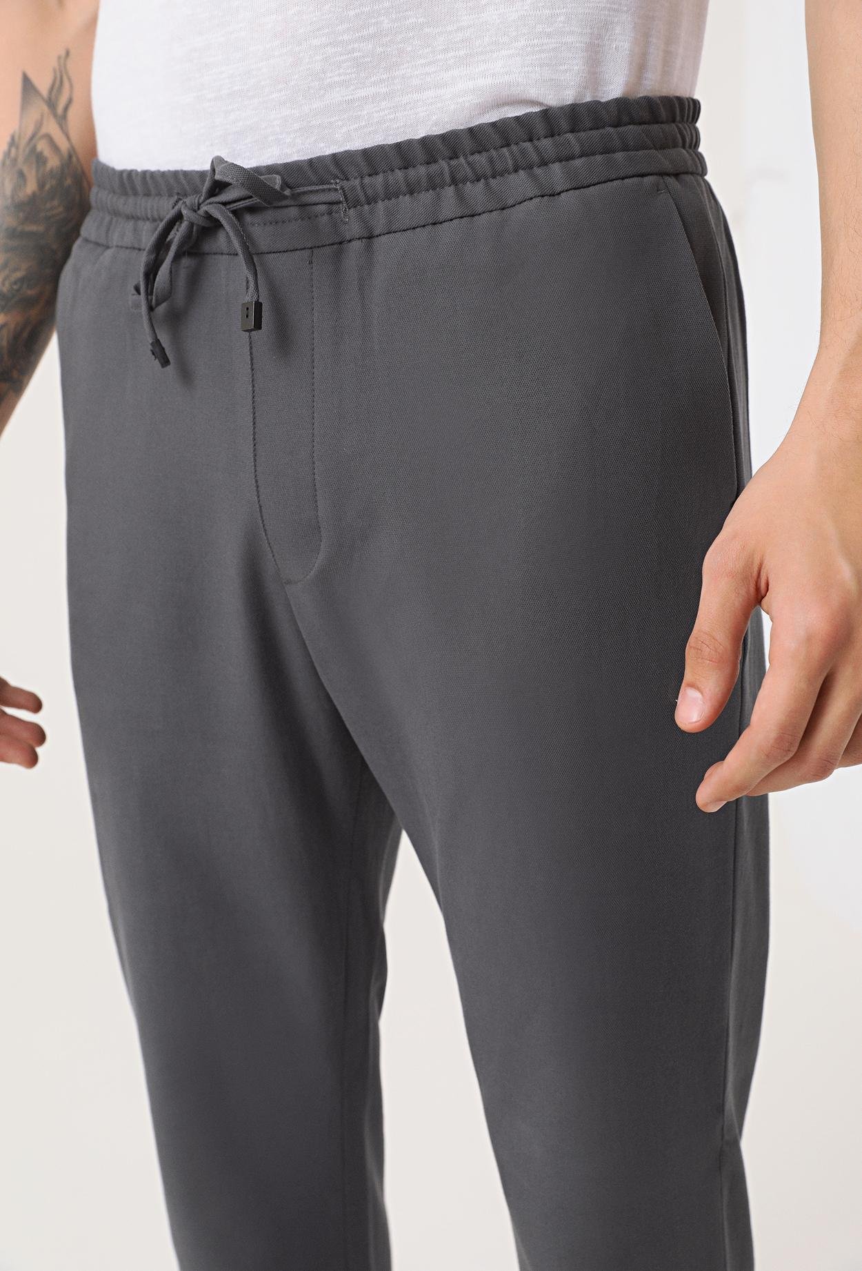 Twn Relaxed Fit Antrasit Jogger Pantolon