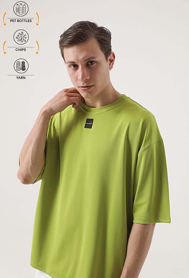 Tween Yeşil Recycle T-Shirt - 8682364815203 | Damat Tween