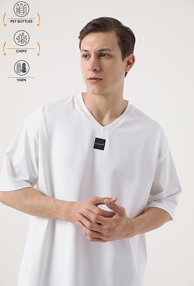 Tween Ekru Recycle T-Shirt - 8682364815753 | Damat Tween