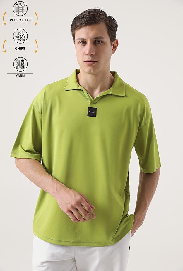Tween Yeşil Recycle T-Shirt - 8682364815807 | Damat Tween