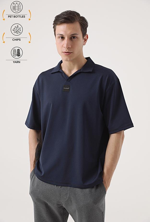 Tween Lacivert Recycle T-Shirt - 8682364815890 | Damat Tween