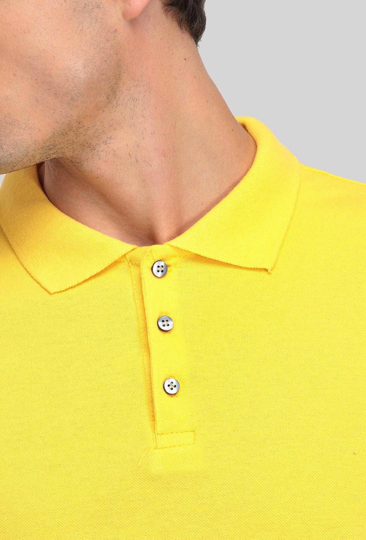 Ds Damat Regular Fit Sarı %100 Pamuk T-Shirt