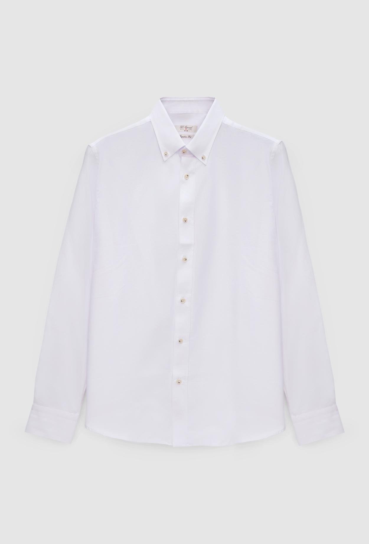 Ds Damat Comfort Beyaz Oxford %100 Pamuk Gömlek