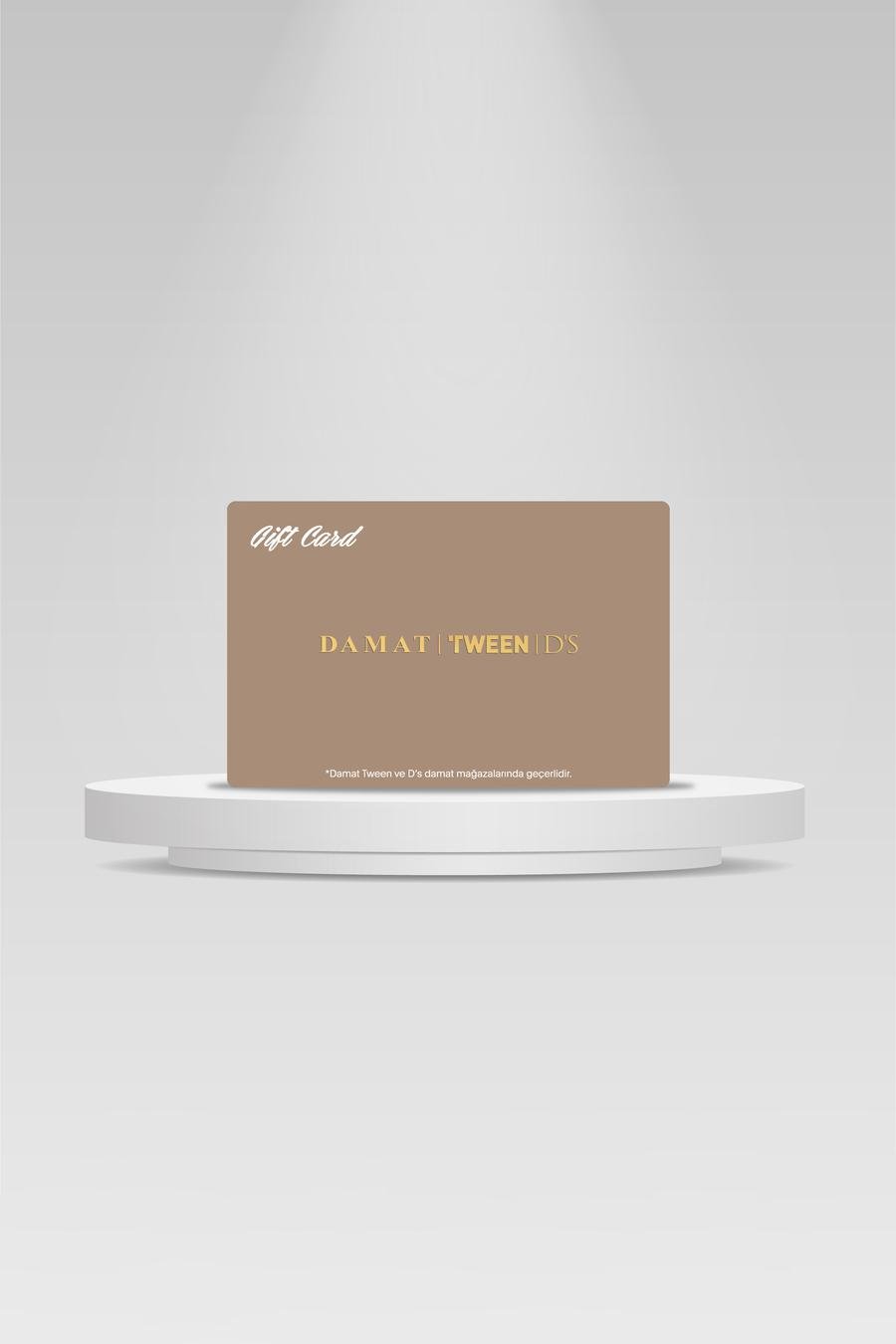 2500 TL Ds Damat Standart Gift Card - 8683578008337 | D'S Damat