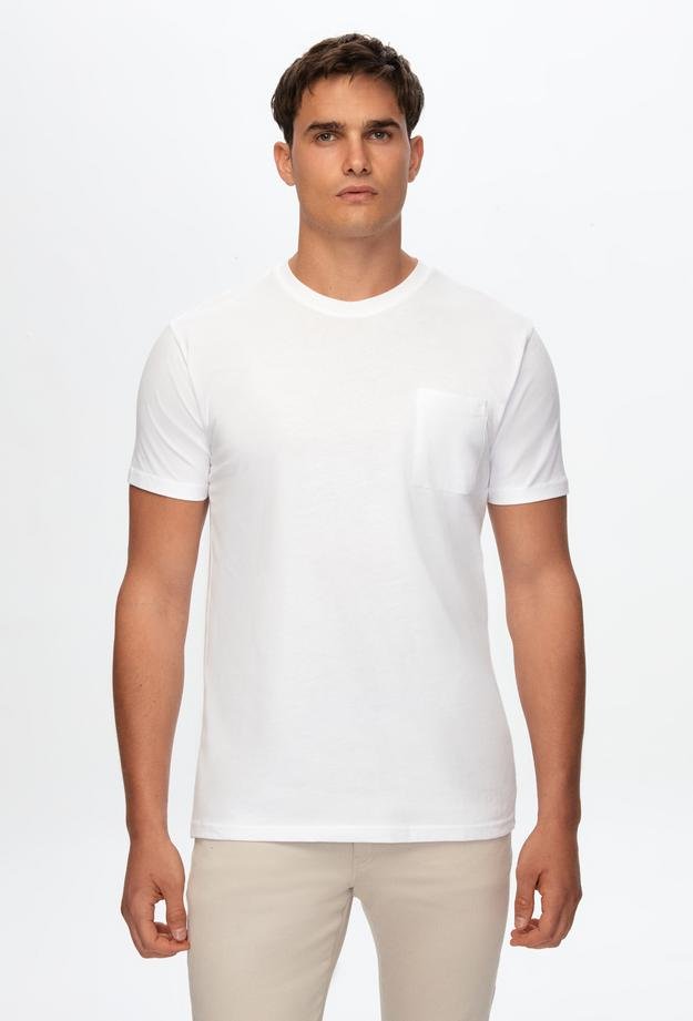 Tween Beyaz %100 Pamuk T-Shirt - 8682365794095 | Damat Tween