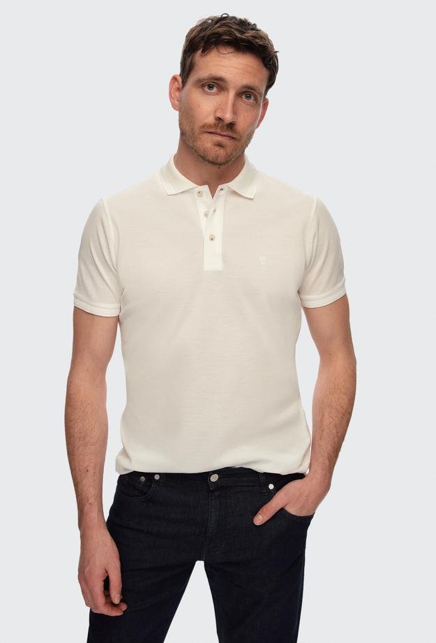 Damat Beyaz %100 Pamuk T-Shirt - 8682365754327 | Damat Tween