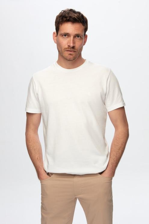Damat Beyaz D-Tech Koleksiyon T-Shirt - 8682365800659 | Damat Tween