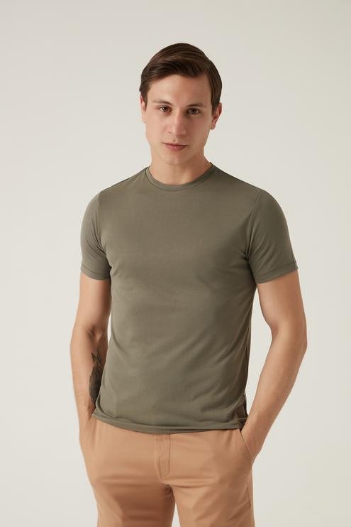 Tween Yeşil Modal T-Shirt - 8682364587902 | Damat Tween