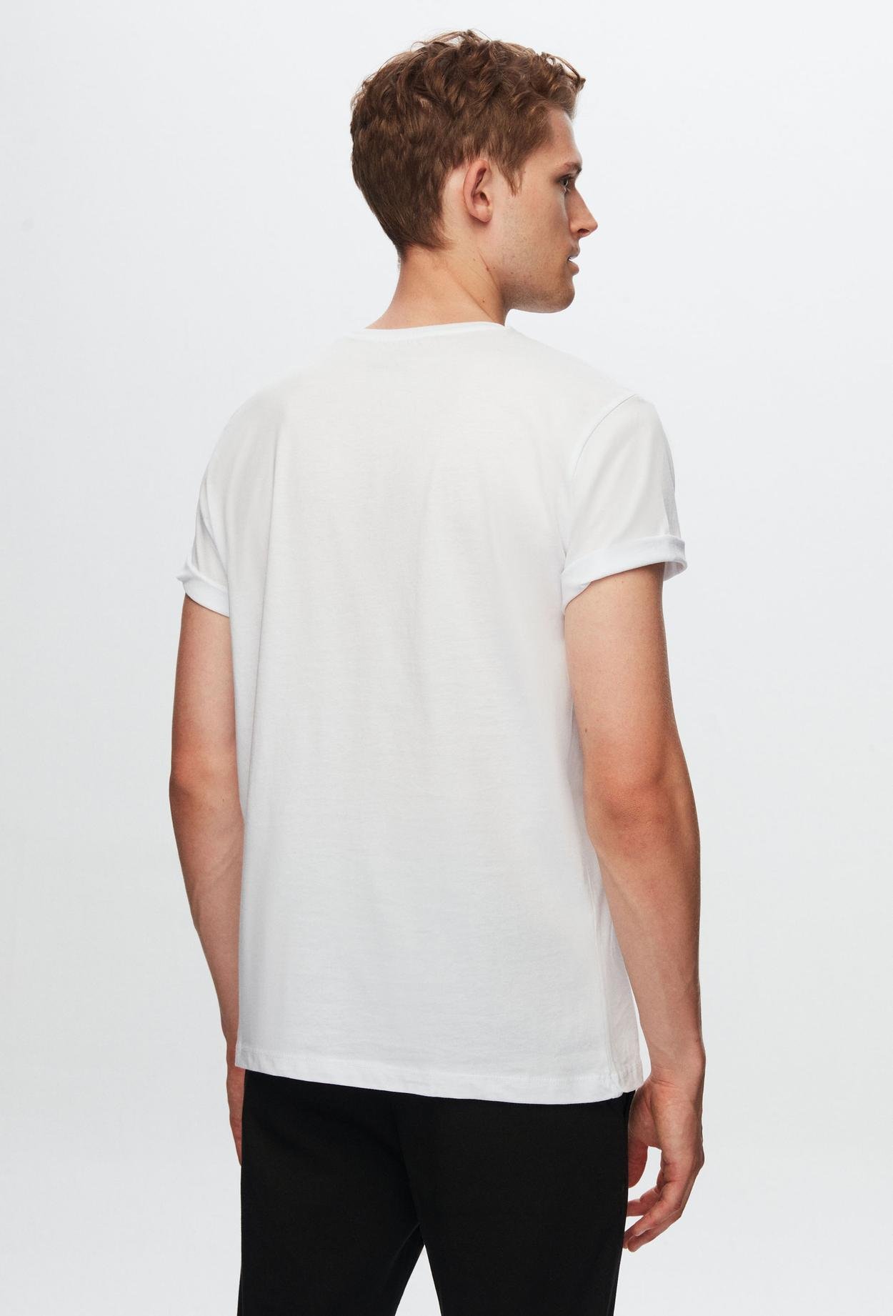 Ds Damat Oversize Beyaz %100 Pamuk T-Shirt