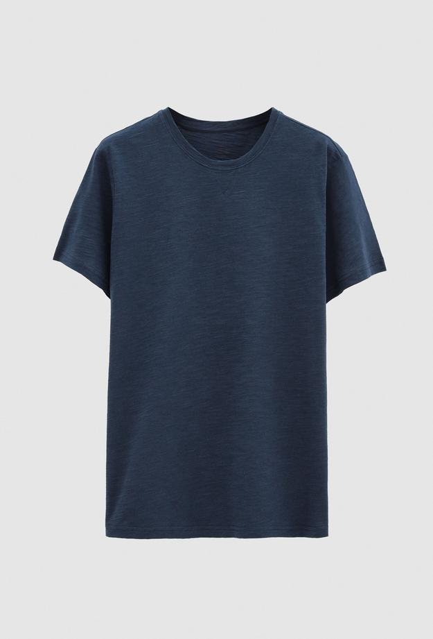 Damat Lacivert %100 Pamuklu T-Shirt - 8683408776269 | Damat Tween