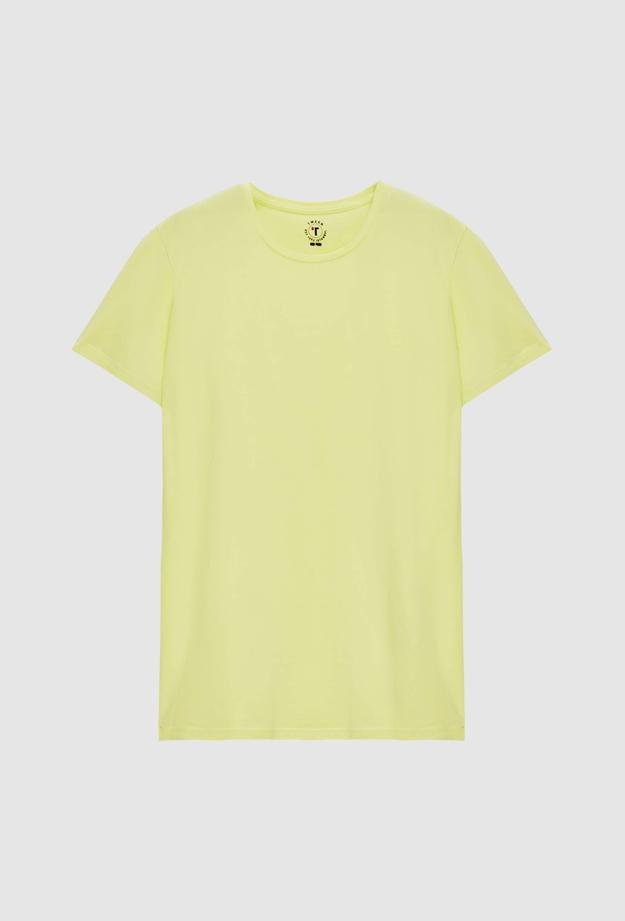 Tween Lime Pamuklu Likralı T-Shirt - 8683408617074 | Damat Tween