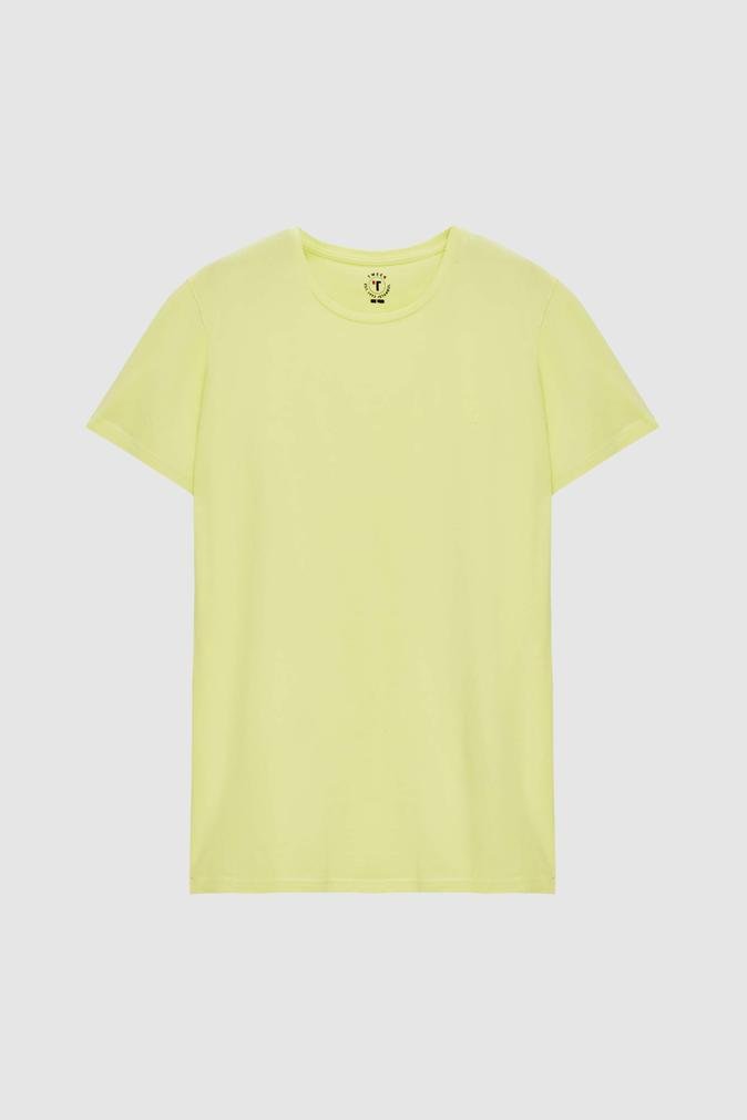 Tween Lime Pamuklu Likralı T-Shirt - 8683408617074 | Damat Tween