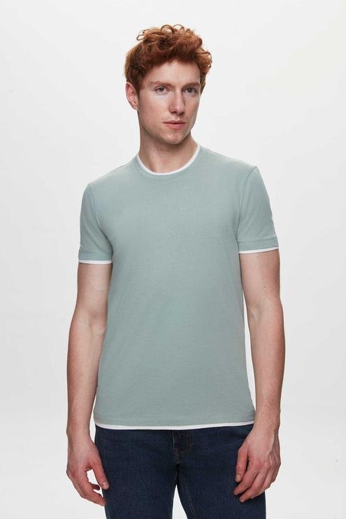 Tween Yeşil %100 Pamuklu T-Shirt - 8683408786480 | Damat Tween