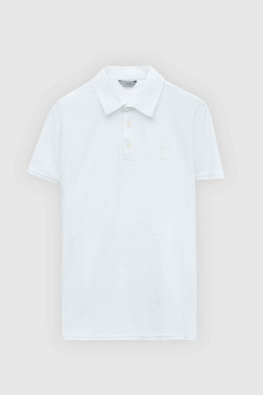 Twn Slim Fit Beyaz Düz Örgü T-Shirt - 8683925095195 | D'S Damat