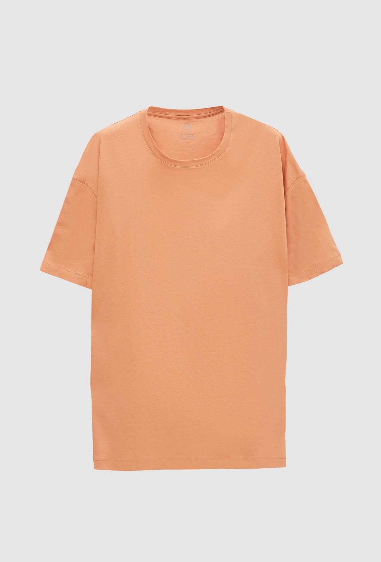 Ds Damat Oversize Tarçın %100 Pamuk T-Shirt
