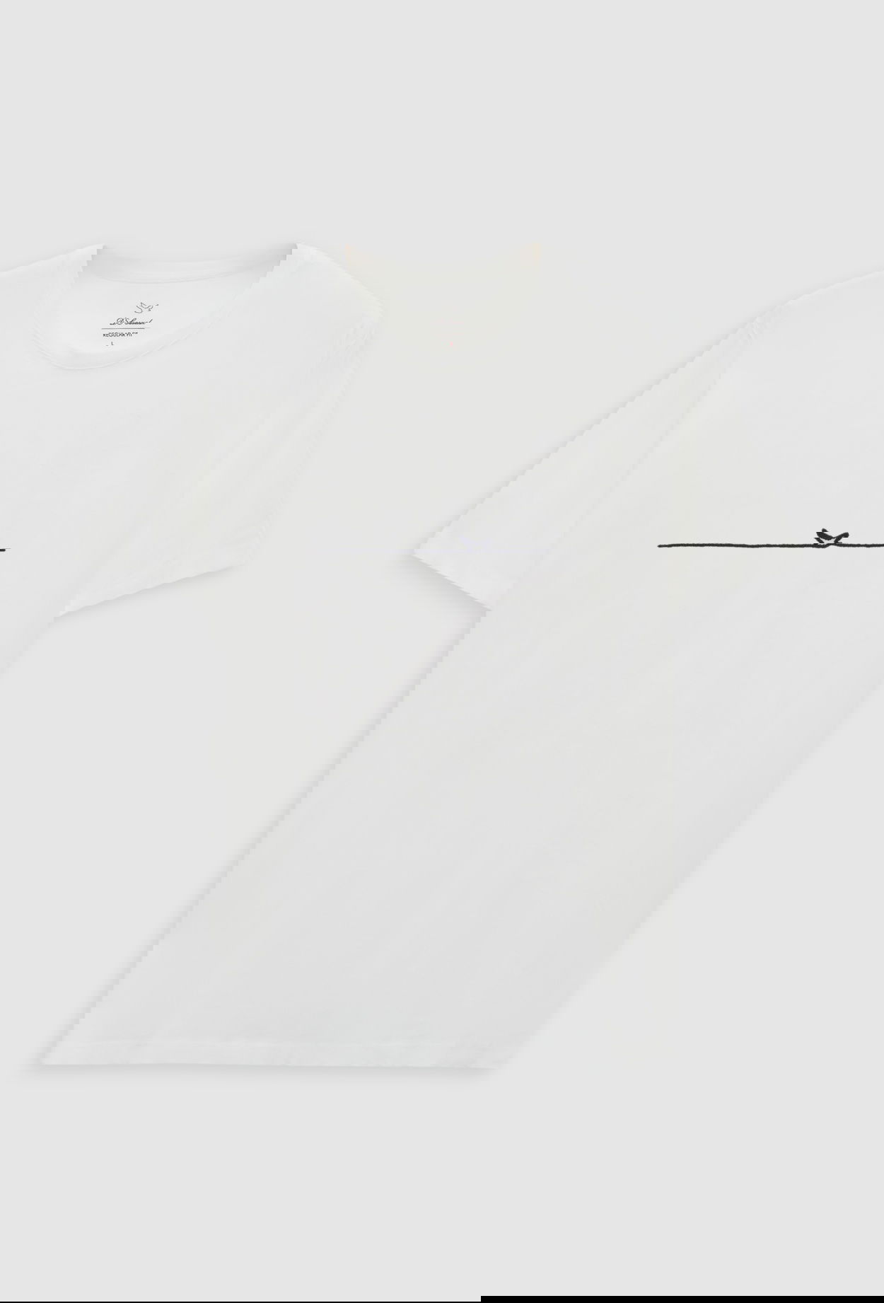 Ds Damat Regular Fit Ekru Düz T-Shirt