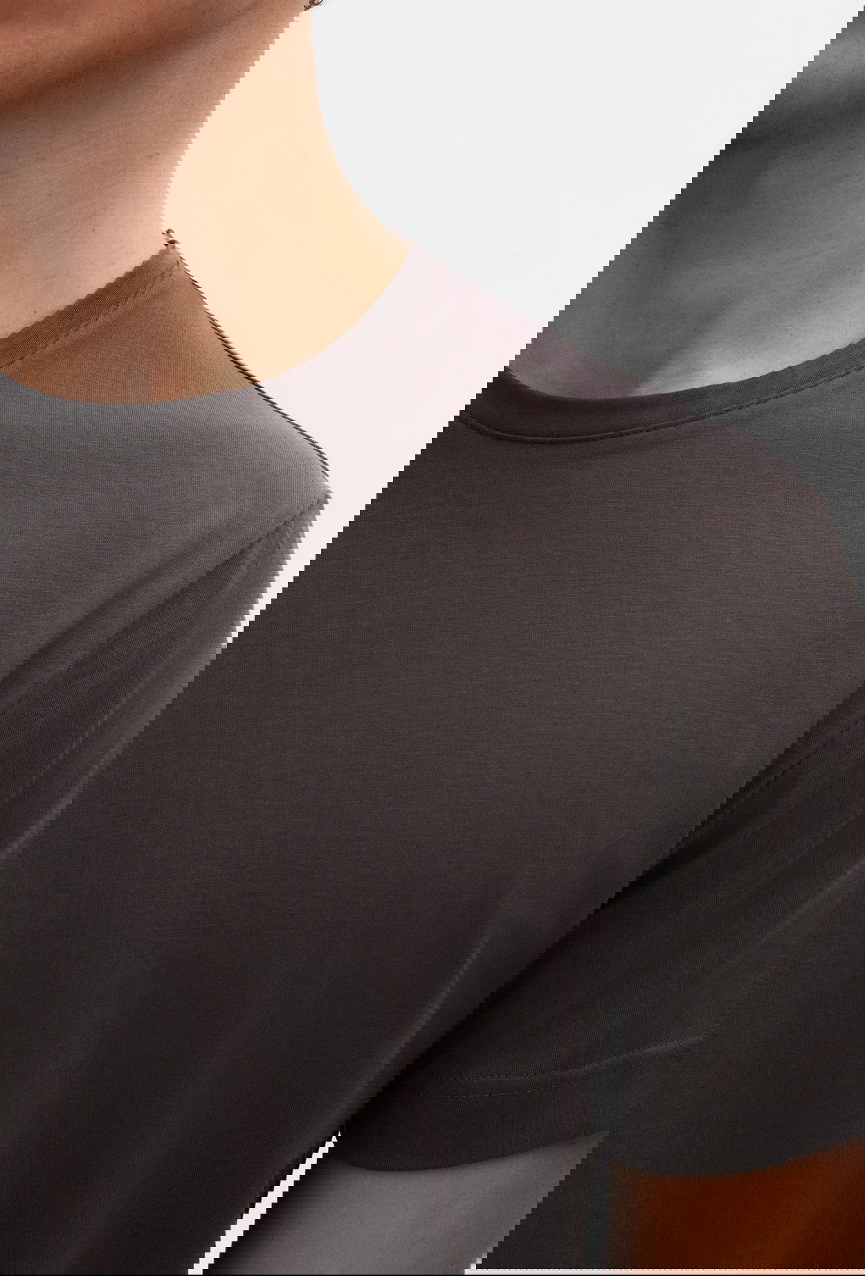 Ds Damat Comfort Antrasit %100 Pamuk T-Shirt