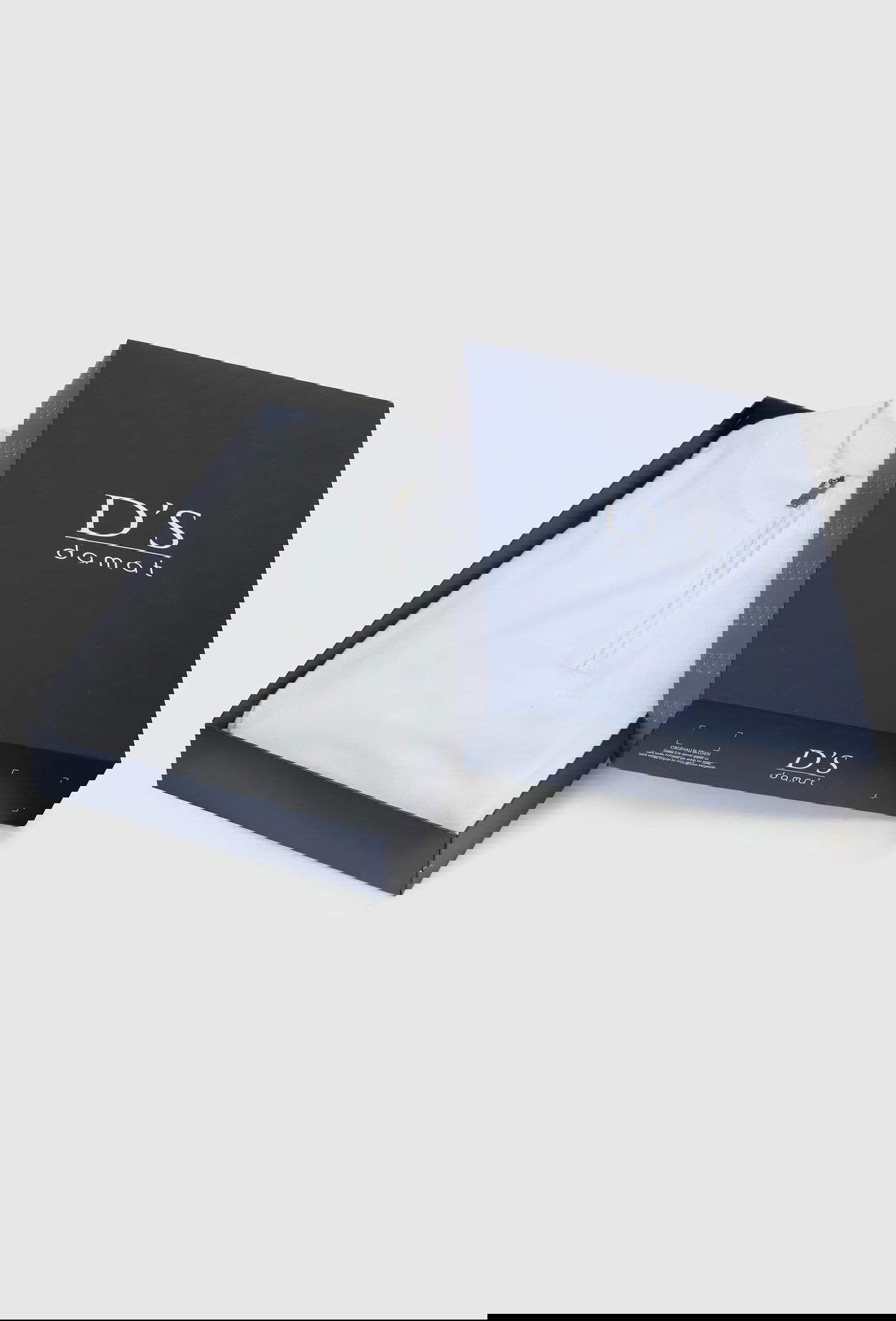 Ds Damat Slim Fit Ekru Kutulu Yarım Fermuarlı Triko Kazak