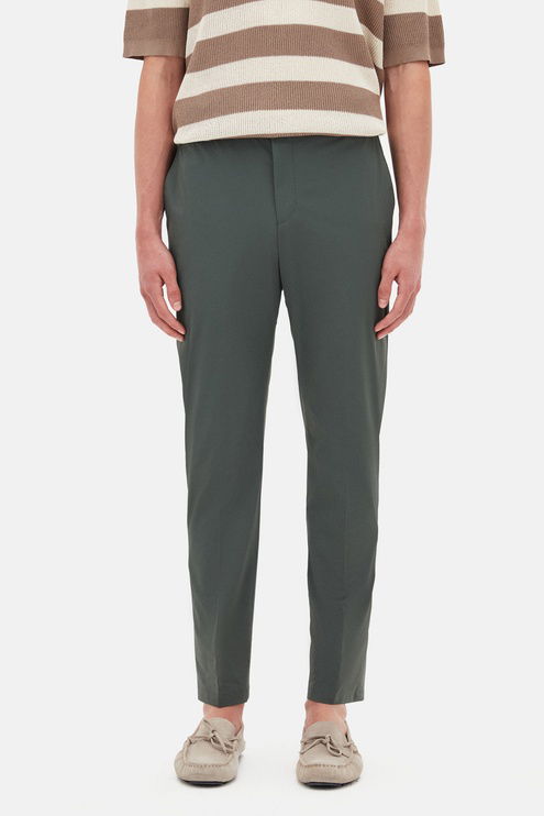 Tween Relaxed Fit Yeşil Düz Chino Pantolon - 8684478481138 | D'S Damat