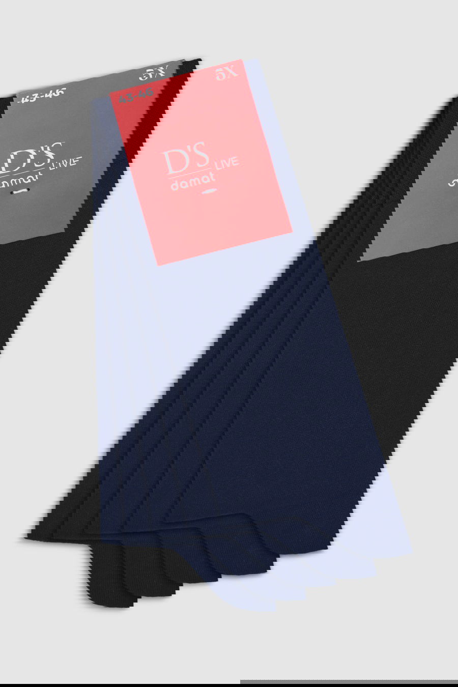 Ds Damat Lacivert 5'Li Çorap - 8683578055355 | D'S Damat