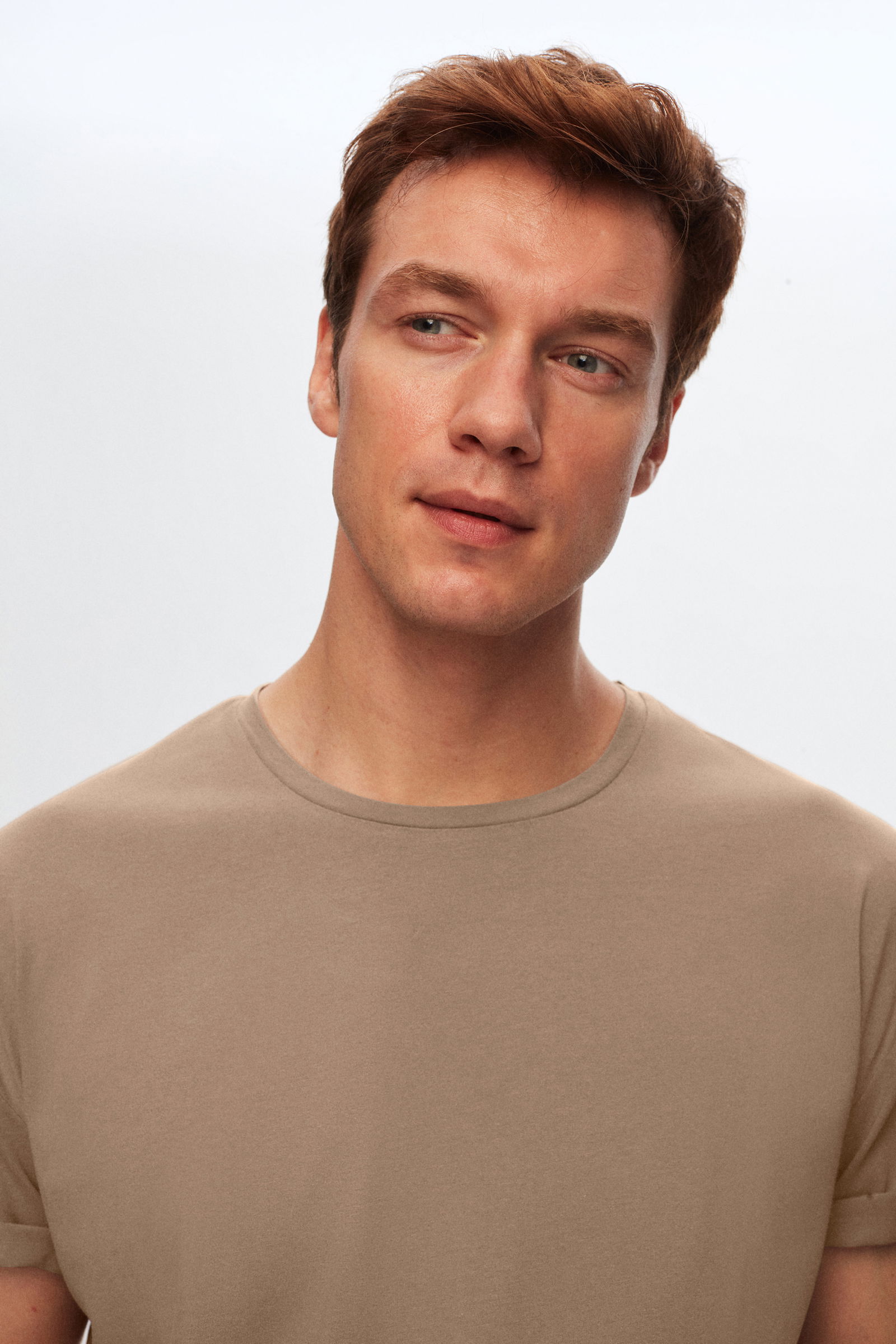 Ds Damat Oversize Vizon Bisiklet Yaka %100 Pamuk T-Shirt - 8682445062564 | D'S Damat